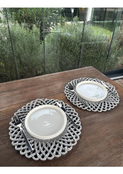 Homeinn 2'li Set Amerikan Servis-Leke Tutmaz 33 x 33 cm