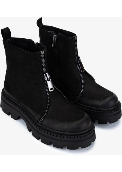 Kadın Hakiki Deri Siyah Nubuk Casual Bot 625 111 Bn Bot SK25-26 Sıyah Nbk fiyatları
