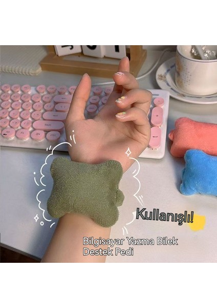 Masaüstü Fare Altlığı, Küçük Yastık, Esnek Bilek Destekli (Yurt Dışından) modelleri