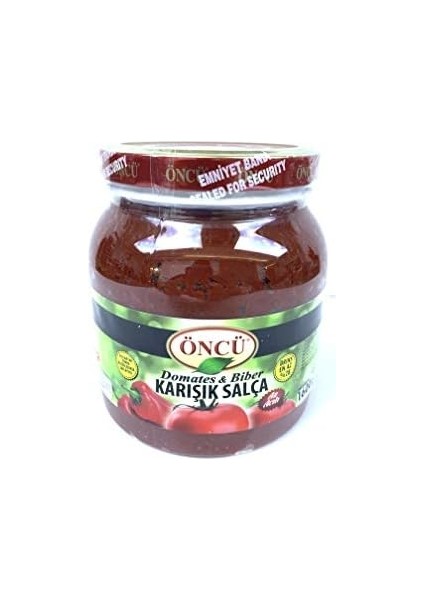 Öncü Karışık Salça 1600 G fiyatları