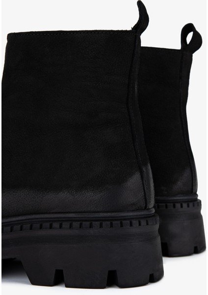 Kadın Hakiki Deri Siyah Nubuk Casual Bot 625 111 Bn Bot SK25-26 Sıyah Nbk fırsatları