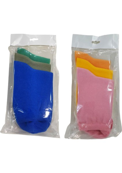 Kadın Düz Soket Çorap 3 lü 2 Paket
