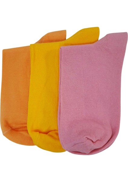Kadın Düz Soket Çorap 3 lü 2 Paket indirimleri