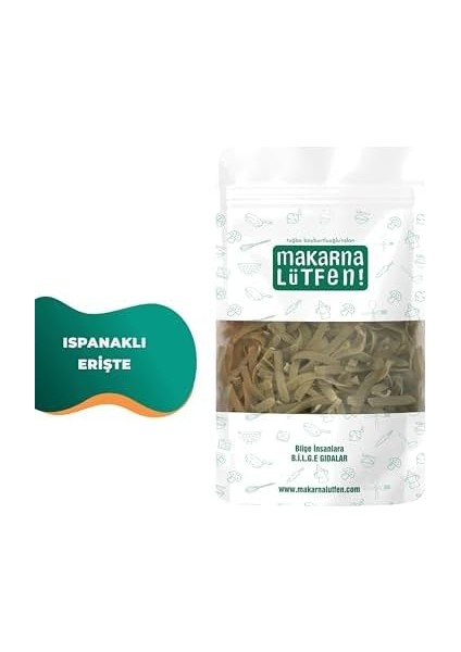 Ispanaklı Erişte 200 G