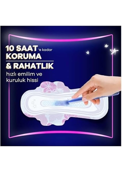 Orkid Platinum Gece Ekstra Plus (Boy 5) 20 Adet Hijyenik Ped modelleri