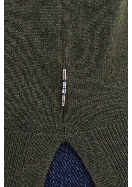 Pendle Crew Triko Kazak OL54 Olive/hessian Tartan