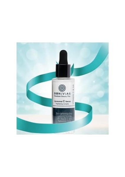 Bonivias Liposomal C Vitamini & Hyaluronik Asit Leke Önleyici Aydınlatıcı Bakım Serumu