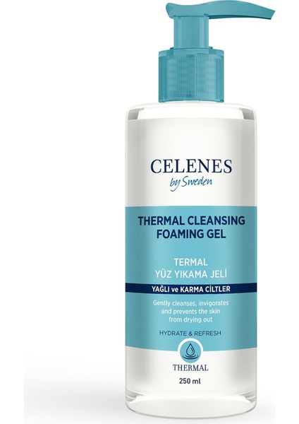 Celenes Thermal Yüz Yıkama Jeli Yağlı ve Karma Ciltler (250 Ml) fiyatları