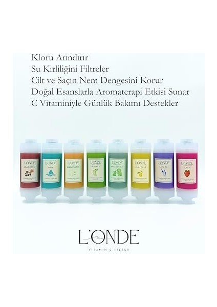 L&apos;onde C Vitaminli Duş Filtresi Patili Dostlar (Köpekler Için)