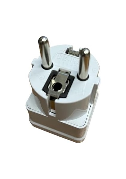 Evrensel Adaptör – Seyahat Fişi Dönüştürücü, Ingiliz ve Amerikan Fişli Cihazlar Için, Ab Tipi Priz Uyumu, 250V 16A, Beyaz – 1 Adet modelleri