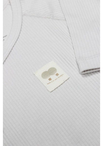 Organic Modal Flying Balloons Kruvaze Uzun Kol Body BS17121 Bej fiyatları