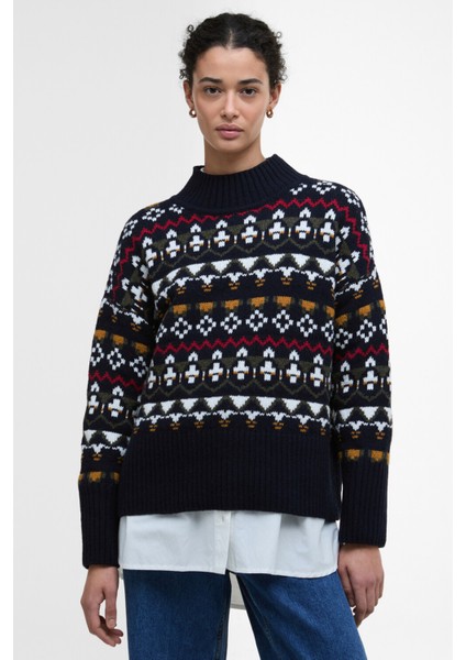 Larisa Triko Kazak NY73 Navy