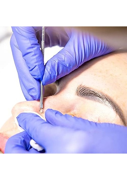 Galori Siyah Nokta Çıkarıcı Aracı Siyah Nokta Remover Sivilce Popper Sivilce Leke Için Araç Kiti Komedone Akne Zit Whitehead Yüz Çene Noze Alın Yanak Vücut