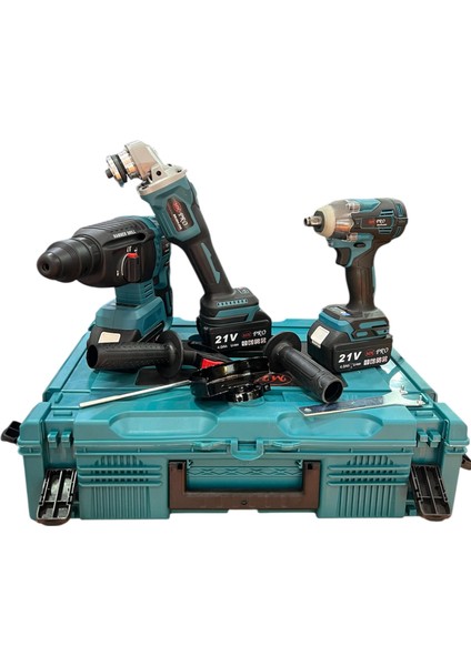 Komson Kömürsüz Motorlu Şarjlı 3'lü Set fiyatları