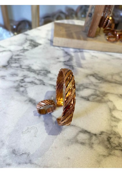 Bakır Bileklik-Yüzük modelleri