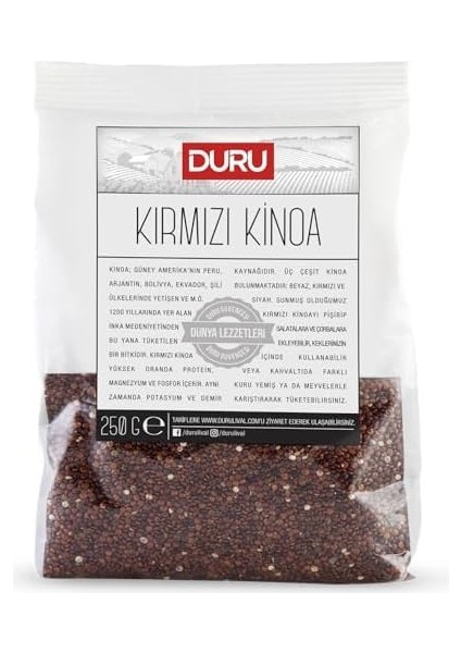 Duru Kırmızı Kinoa 250 gr