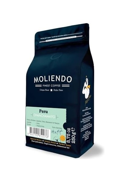 Moliendo Peru Chanchamayo Yöresel Kahve modelleri