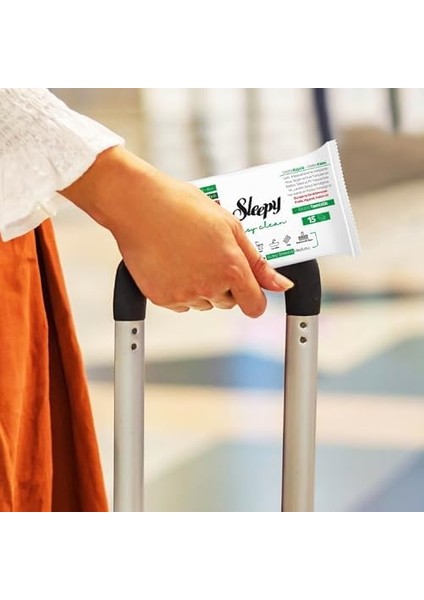 Sleepy Easy Clean Yüzey Temizlik Havlusu&mendili Seyahat Boy 12X2X15 (360 Yaprak) fiyatları