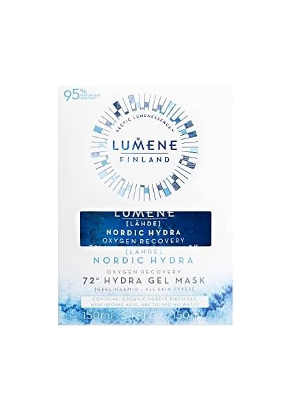 Lumene Oxygen Recovery 72H Hydra Gel Nemlendirici Oksijen Maskesi (150 Ml) fiyatları