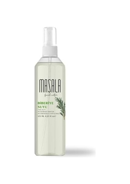 Masala Biberiye Suyu 125 ml x 2 Adet - Rosemary Floral Water -Biberiye Suyu Sebum ve Yağ Dengeleyici Hidrosol modelleri