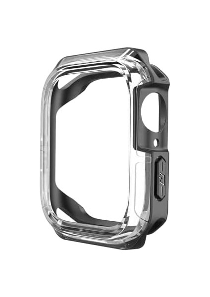 8/7 Uyumlu Air Hybrid Kılıf 45MM, Darbeye Dayanıklı Koruyucu Silikon Kılıf, Siyah modelleri