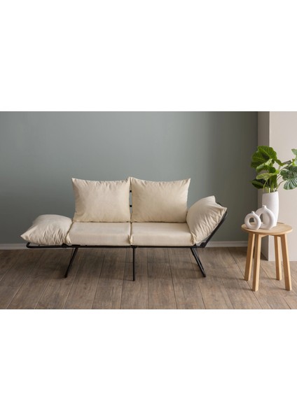 Lena Ikili Katlanır Yataklı Koltuk Krem modelleri