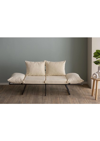 Lena Ikili Katlanır Yataklı Koltuk Krem fırsatları