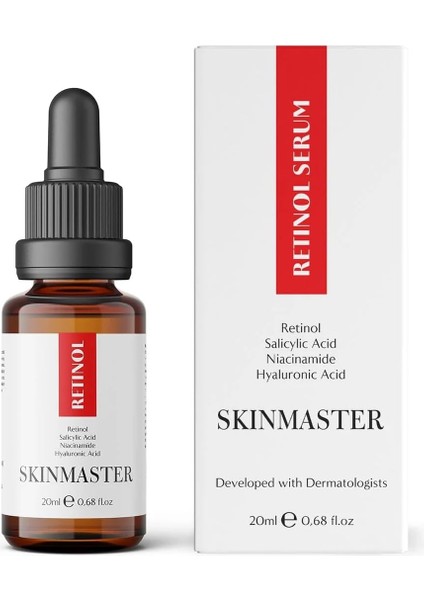 Skinmaster Retinol ve B3 Içerikli Yaşlanma Karşıtı Bakım Serumu 20 Mililitre