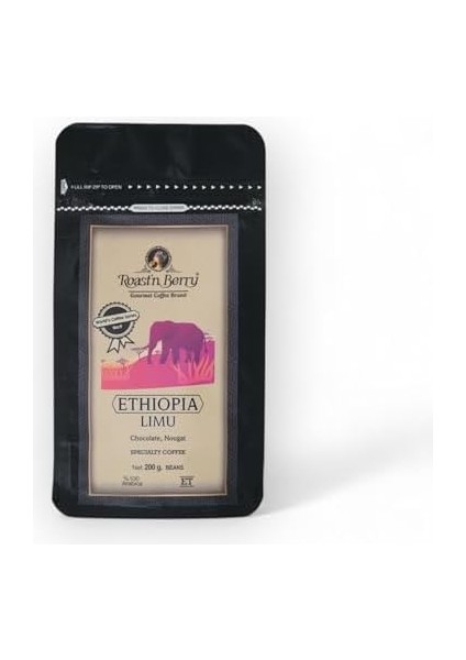 Roast&apos;n Berry Ethiopia Limu Çekirdek Kahve