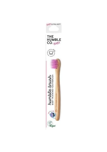 The Humble Co. Brush Baby Ultra Soft Lila Bebek Diş Fırçası fiyatları