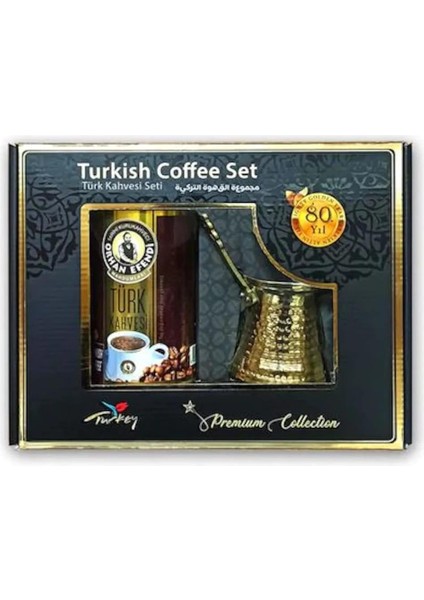 Altıncezve Türk Kahvesi 250 gr Cezveli Set modelleri