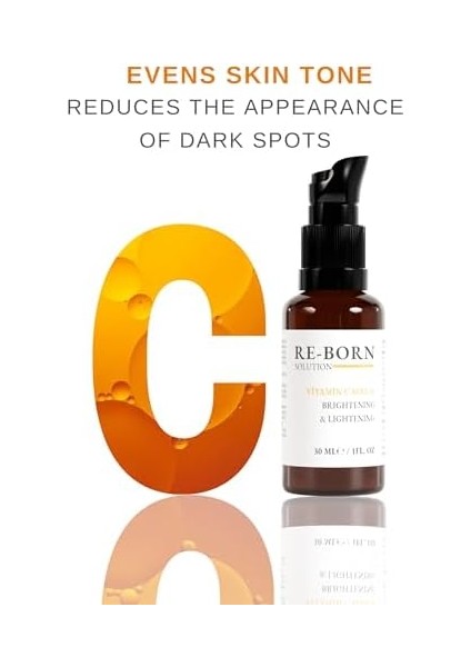 Re-Born Solution Vitamin C Serum Brightening & Lightening, 30 ml modelleri