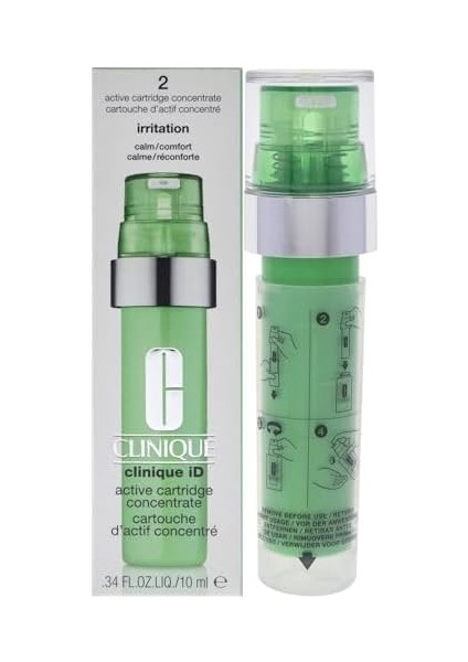 Clinique Id Aktif Kartuş Konsantresi 10 ml Kızarık ve Hassas Cilt 1 Paket (1 x 10 Ml) modelleri
