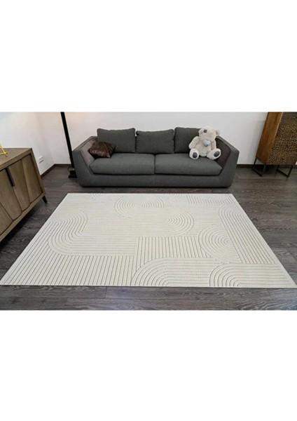 Icon 1140 Sisal Dekoratif Kabartmalı Halı Tozsuz Salon Halısı Mutfak Koridor Yolluk fırsatları