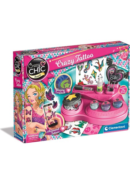 Clementoni Crazy Chic Çılgın Dövmeler