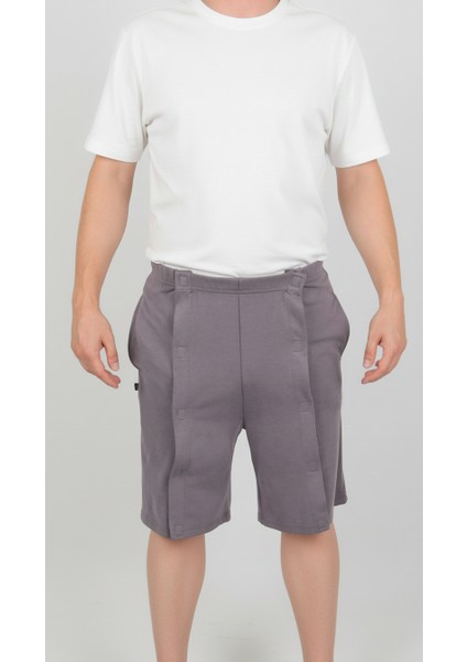 Adaptif Gri Yatan Hasta Bakım ve Tedavi Şortu fiyatları