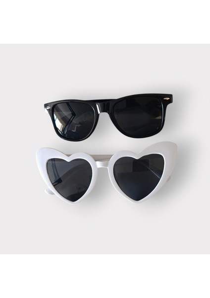 10’lu Kalpli Parti Gözlüğü Seti – Siyah & Beyaz (5+5) fiyatları