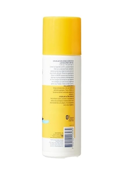 Celenes Herbal Spf 50+ Çocuk Güneş Koruyucu Losyon Sprey (150 Ml) fiyatları