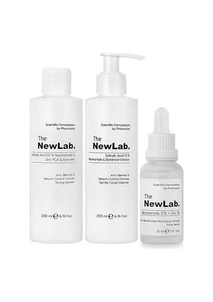 The Newlab. Sivilce ve Siyah Nokta Önleyici Gözenek Sıkılaştırıcı Bakım Seti fiyatları