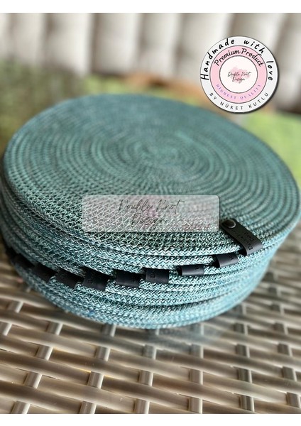 8 Prç Supla Amerikan Servis Seti Tress Jüt Hediye modelleri