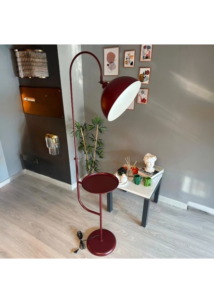 Vişne Çürüğü Lambader Hareketli Başlık Sehpalı Modern Dekoratif Metal Oturma Odası Çalışma Odası indirimleri