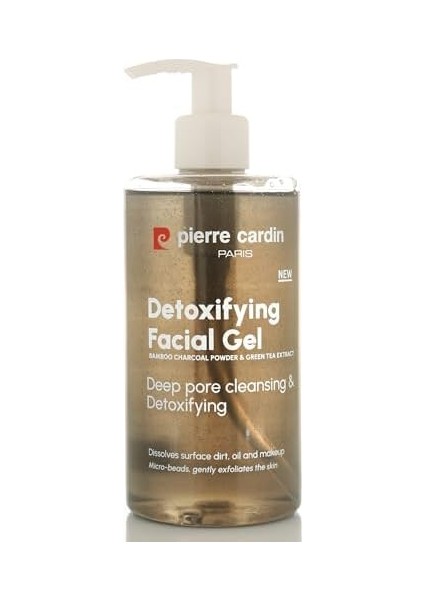 Pierre Cardin Detoxifying Facial Cleanser With Charcoal & Green Tea Extract - Köpük Jel 350 ml fiyatları