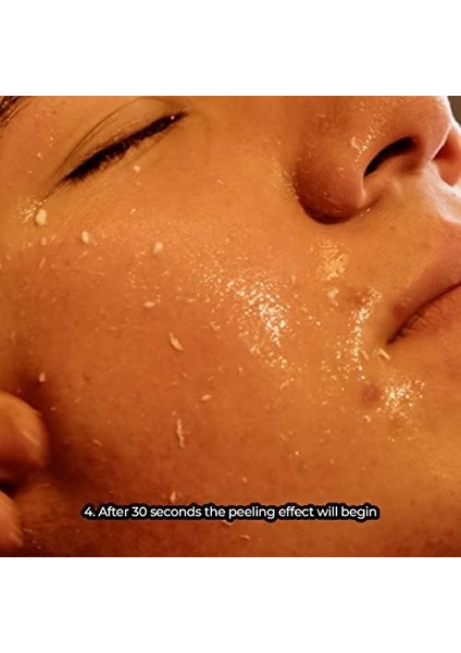 Totex Yüz Peeling ve Ovma Jeli | Yüz Bakımı Ginseng Parlatıcı Peeling Siyah Noktaları Temizler | Koyu Nokta Akne Için Hızlı Etki 125 ml