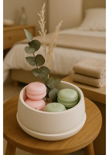 Atlas Ivory Dekoratif Tabak & Kase Seti modelleri