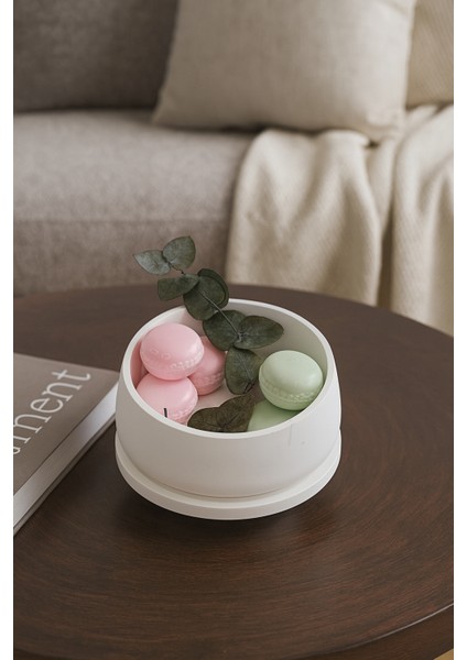 Atlas Ivory Dekoratif Tabak & Kase Seti indirimleri