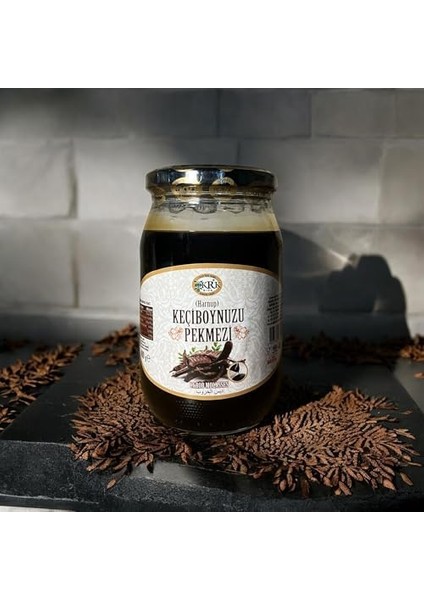 Krk Gıda Harnup Keçiboynuzu Pekmezi- 400GR %100 Doğal ve Katkısız, Yüksek Enerji Kaynağı