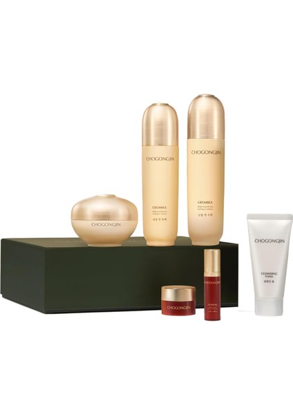 Mıssha Oryantal Bitkisel Içerikli Yaşlanma Karşıtı Besleyici Bakım Seti Chogongjın Geumsul Jin Skin Careset fiyatları