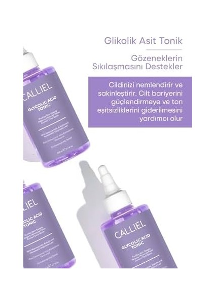 Calliel Glycolic Acid Tonik 200 ml modelleri
