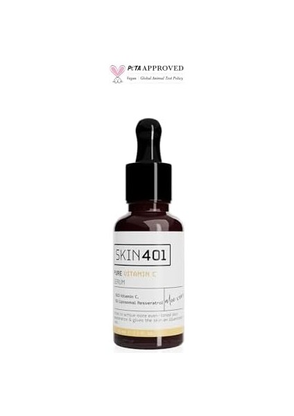 SKIN401%10 Vitamin C Aydınlatıcı Renk Tonu Eşitleyici Serum 30ML