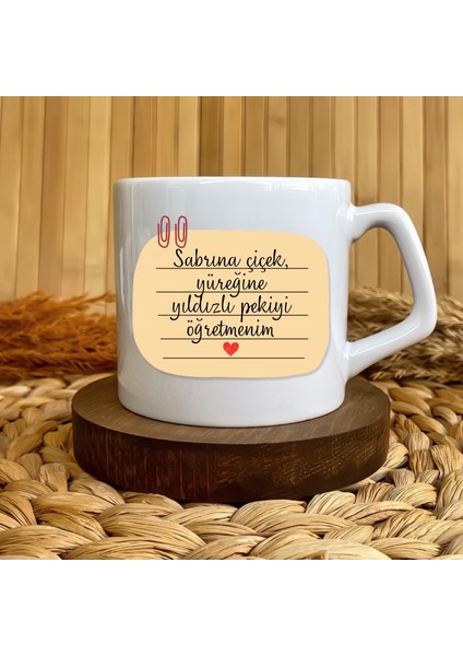 Öğretmen Kalp Temalı Kişiye Özel Lüks Kupa fiyatları